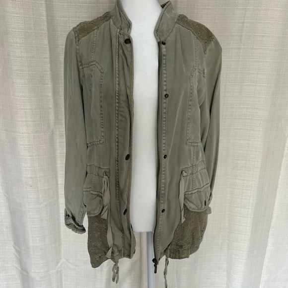 Women's Max Jeans Utility Jacket - Sz. M - Picture 1 of 8